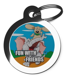 Fun With Friends ID Tag for Dogs