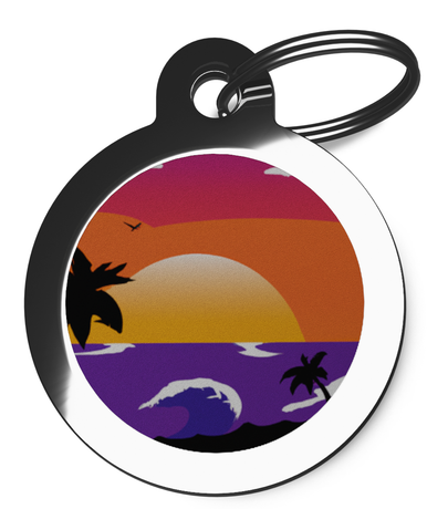 Sunrise Dog Tag for Dogs