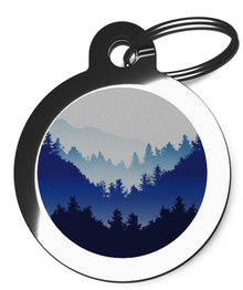 Woodland Forest Pet Identity Tag