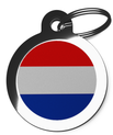Flag of Netherlands Pet Tag
