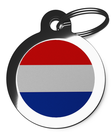 Flag of Netherlands Pet Tag