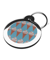 Ice Cream Dog Name ID Tags