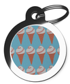 Ice Cream Dog Name ID Tags