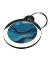 Blue Marble Design ID Tag for Dogs