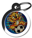 Doggie and Football ID Tag