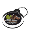 Who Gives a Split Bowling Dog ID Tag