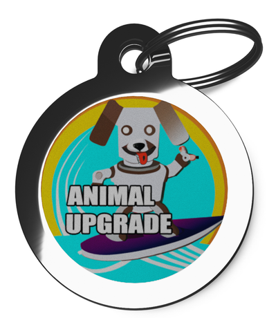 Animal Upgrade Robot Pet ID Tag