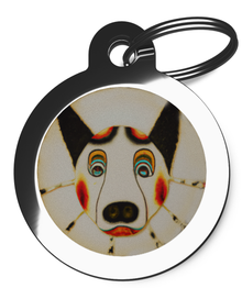 Aztec Theme ID Tag for Dogs