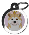 Dog Tags for Akita Princess Design