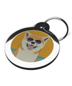 Akita Summertime Tag for Dogs 2