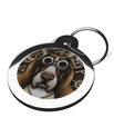 Basset Hound Steampunk Tag for Dogs 2