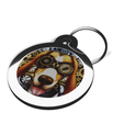 Beagle Steampunk Pet Identity Tag 2