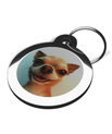 Chihuahua Fish Eye Lens ID Tag for Dogs 2