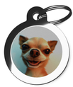 Chihuahua Fish Eye Lens ID Tag for Dogs