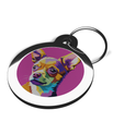 Chihuahua Pop Art Dog Tag for Dogs 2