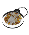 Chihuahua Stained Glass Dog ID Tags 2