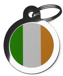Irish Flag Pet ID Tag