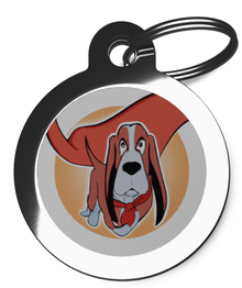Bloodhound Superdog Breed ID Tags