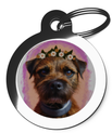 Border Terrier Hippy ID Tag for Dogs