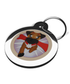 Border Terrier Superdog Breed Dog Tag 2