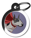 Bull Terrier Superdog Dog Tags for Dogs
