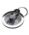 Bull Terrier Fisheye Lens Pet Name Tag 2