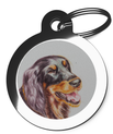 Gordon Setter Portrait Breed Dog Tag