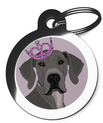Great Dane Princess Dog Tag for Dogs
