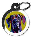 Great Dane Pop Art ID Tag for Dogs