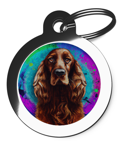 Irish Setter Pet Tags for Dogs