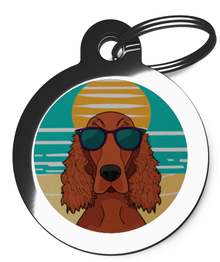 Irish Setter ID Tag for Dogs