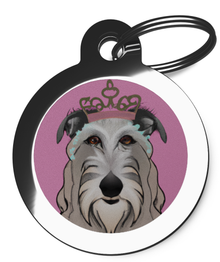 Irish Wolfhound ID Tag for Dogs
