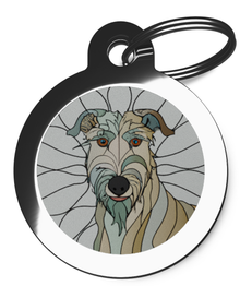 Irish Wolfhound Pet Tag for Dogs