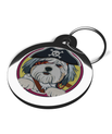 Lhasa Apso Pirate Dog Tag for Dogs
