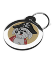 Maltese Breed Dog Tag Pirate Theme