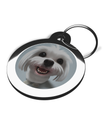 Fisheye Lens Maltese Breed Dog Tag