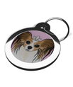 Princess Pet Tag for Dogs - Papillon Breed