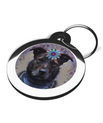 Patterdale Hippy Style Dog Tag