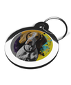 Pointer Graffiti Pet Tag for Dogs