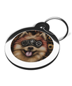 Steampunk Pomeranian Pet Tag for Dogs