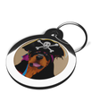 Pirate Rottweiler Breed ID Tag