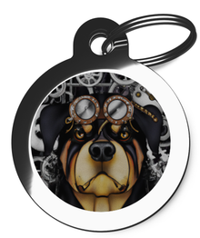 Steampunk Dog Tag for Rottweiler's