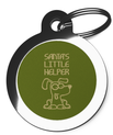 Santa’s Little Helper Pet ID Tags
