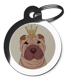 Princess Shar-Pei Dog Breed ID Tag