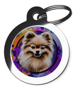 Spitz Graffiti Pet Name Tag