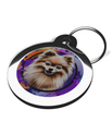 Spitz Graffiti Pet Name Tag
