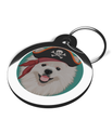 Spitz Pirate Themed Dog Tag for Dogs