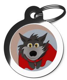 Superdog Wolfdog Breed ID Tag