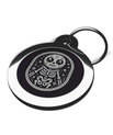 Fun Halloween Skeleton Pet Tag 