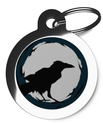 Halloween Crow Pet ID Tag